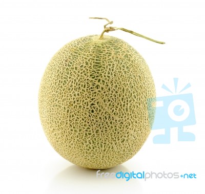 Cantaloupe Melon Stock Photo