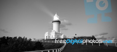 Cape Byron Lighthouse Stock Photo