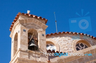 Cape Deprano, Cyprus/greece - July 23 : Church Of Agios Georgios… Stock Photo