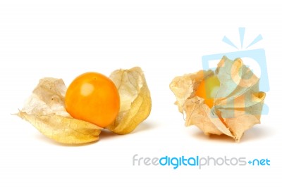 Cape Gooseberry Physalis Fruit Ground Cherry Organic Food Vegeta… Stock Photo