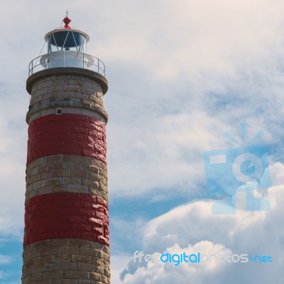 Cape Moreton Lighthouse On The North Part Of Moreton Island Stock Photo