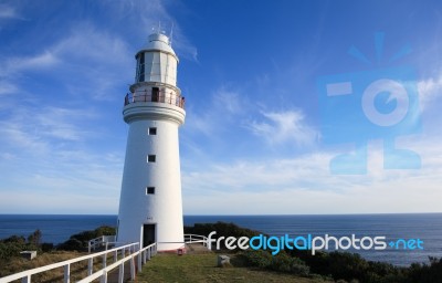 Cape Otway Lighthouse, Melbourne, Australia Stock Photo