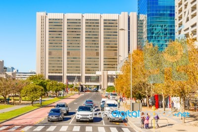 Cape Town City Dowtown Business District South Africa Stock Photo