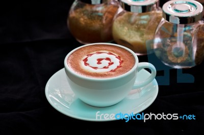 Cappuccino Stock Photo