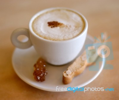 Cappuccino Stock Photo