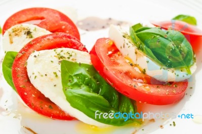 Caprese Salad Stock Photo