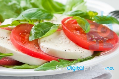 Caprese Salad Stock Photo