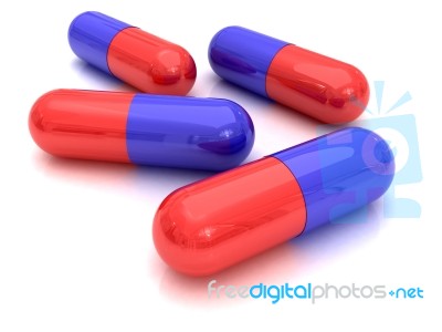 Capsule Stock Image