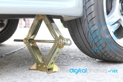 Car Jack Stock Photo