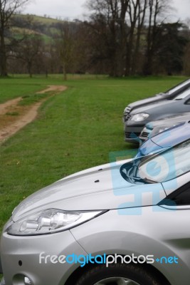 Car Parking Stock Photo