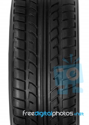 Car Tire Stock Photo