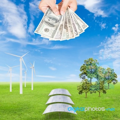 Carbon Credits Concept Stock Photo