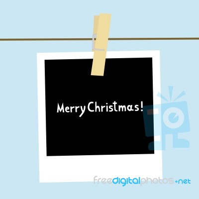 Card For Christmas2 Stock Image