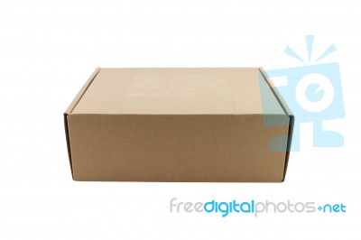 Cardboard Box Stock Photo