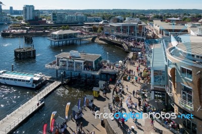 Cardiff/uk - August 27 : View Of Cardiff On August 27, 2017, Uni… Stock Photo