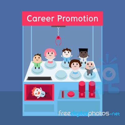 Career Promotion Stock Image