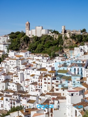 Casares, Andalucia/spain - May 5 : View Of Casares In Spain On M… Stock Photo