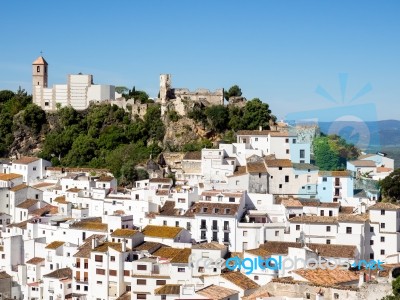 Casares, Andalucia/spain - May 5 : View Of Casares In Spain On M… Stock Photo