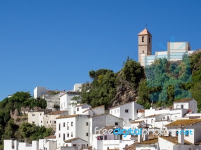 Casares, Andalucia/spain - May 5 : View Of Casares In Spain On M… Stock Photo