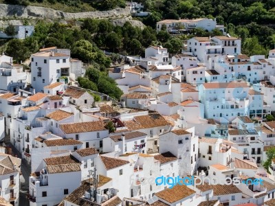 Casares, Andalucia/spain - May 5 : View Of Casares In Spain On M… Stock Photo