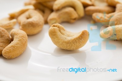 Cashew Nuts Stock Photo