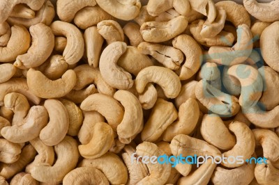 Cashew Nuts Stock Photo