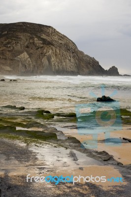 Castelejo Beach Stock Photo