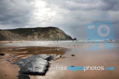 Castelejo Beach Stock Photo