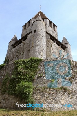 Castle Tower Stock Photo