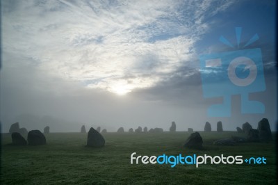 Castlerigg Stone Circle Stock Photo