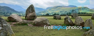 Castlerigg Stone Circle Stock Photo