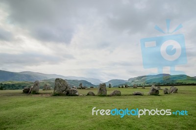 Castlerigg Stone Circle Stock Photo