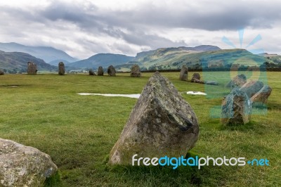 Castlerigg Stone Circle Stock Photo