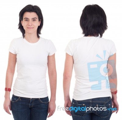 Casual Woman Stock Photo