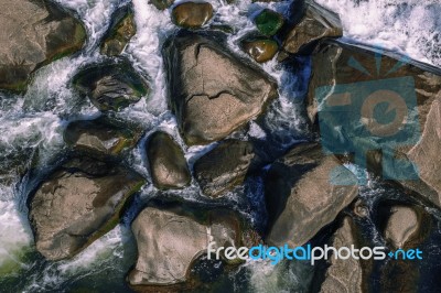 Cataract Gorge During The Day Stock Photo