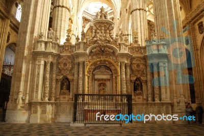 Cathedral Of Salamanca, Spain Stock Photo