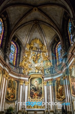 Cathedral Of St Jean In Besancon France Stock Photo