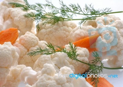 Cauliflower Stock Photo