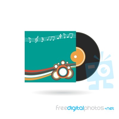 Cd Cover Stock Image