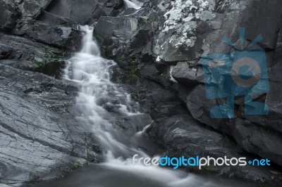 Cedar Creek Falls In Mount Tamborine Stock Photo