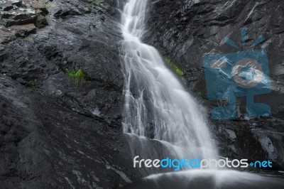 Cedar Creek Falls In Mount Tamborine Stock Photo