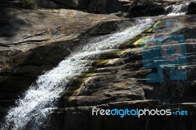 Cedar Creek In Samford, Queensland.  Stock Photo