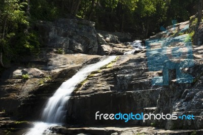 Cedar Creek In Samford, Queensland.  Stock Photo