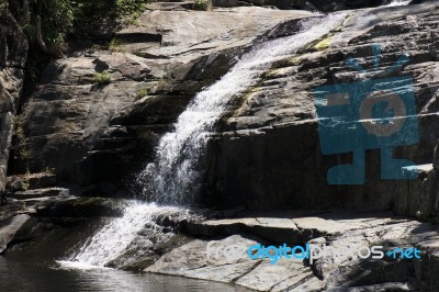 Cedar Creek In Samford, Queensland.  Stock Photo