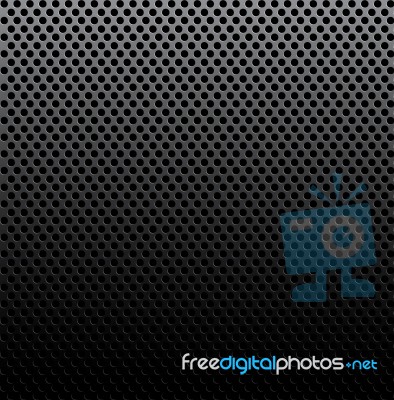 Cell Metal Background Stock Image