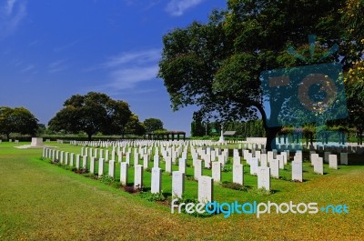 Cemetery Stock Photo