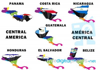 Central America Stock Image