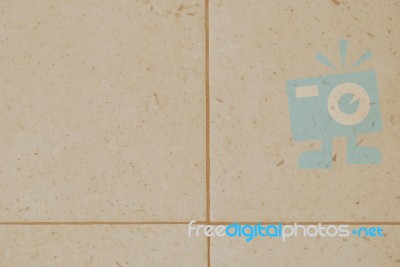 Ceramic Tile Background Stock Photo