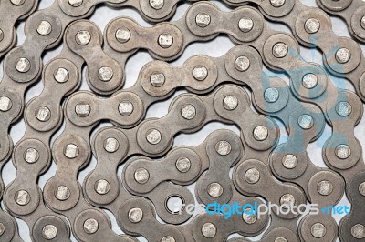 Chain Texture Stock Photo