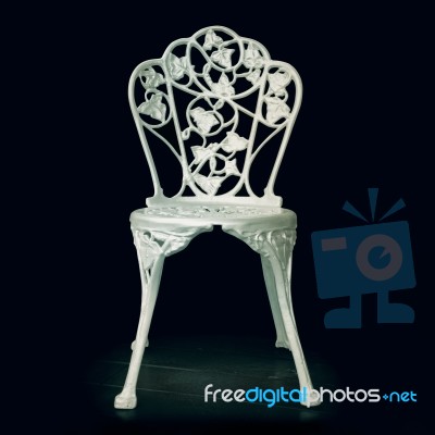 Chair In Classic Style Stock Photo